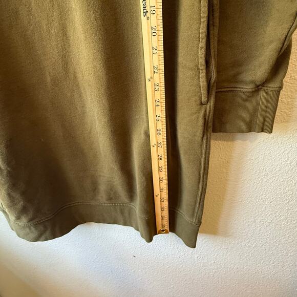 pact The Downtime Organic Cotton Sweatshirt Dress Green Size XL Sustainable - Picture 3 of 6